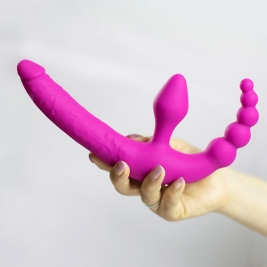 Страпон безремневой Sweet Toys - с вибрацией