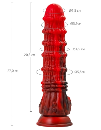 Большой вибратор Monster Tops